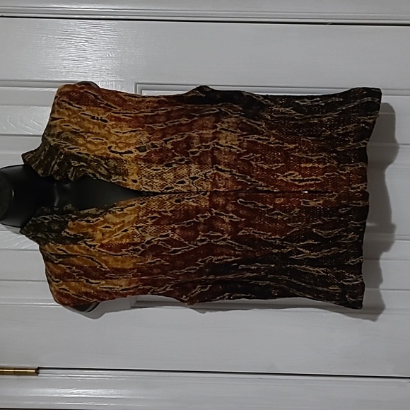 Candiss Cole Tops - Candiss Cole Art-to-Wear Textural Handwoven 100% Silk Fiber Art Vest